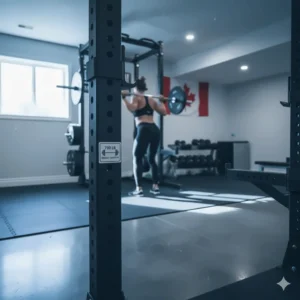 Power cage under $500 with 700lb weight capacity for heavy lifting.