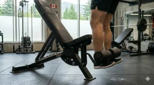 An infographic comparing the cost-to-versatility ratio of an FID bench vs flat to incline benches in CAD currency.