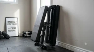 Flat bench position for chest press exercises, useful for those wondering: do I need FID bench or just adjustable? | Position de banc plat pour le développé couché, utile pour ceux qui se demandent : ai-je besoin d'un banc FID ou juste réglable ?